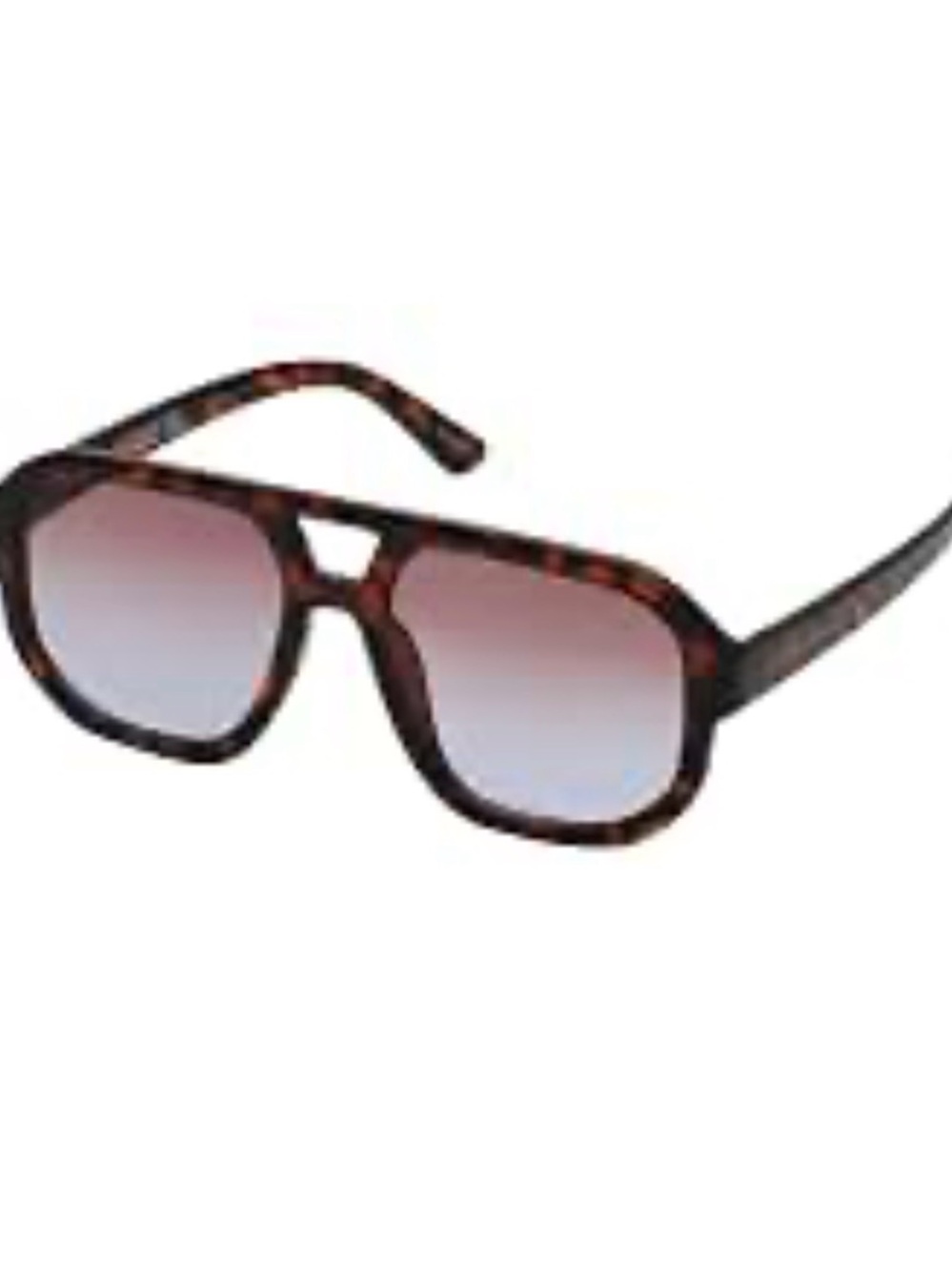 🆕Vince Camuto Tortoiseshell women Aviator Sunglasses - Brown Gradient Lens